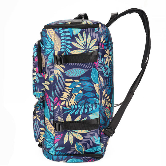 Floral Travel Bookbag