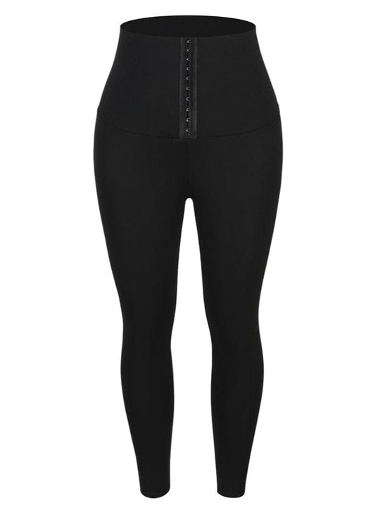 Legging corset taille haute (noir)