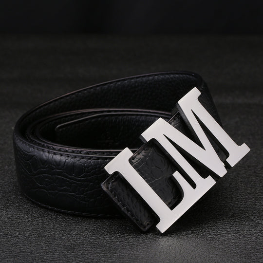 Custom Initials Belt and Buckle