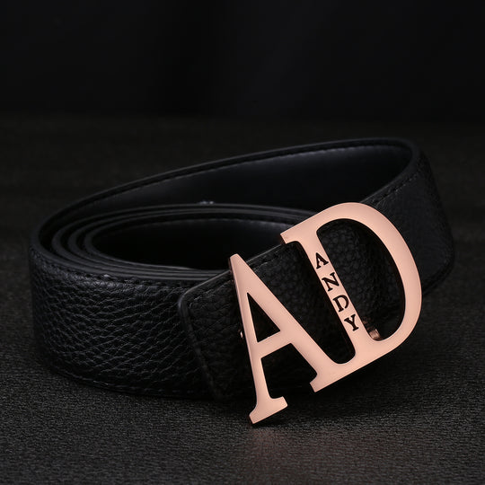 Custom Initials and Name Belt Buckle ONLY