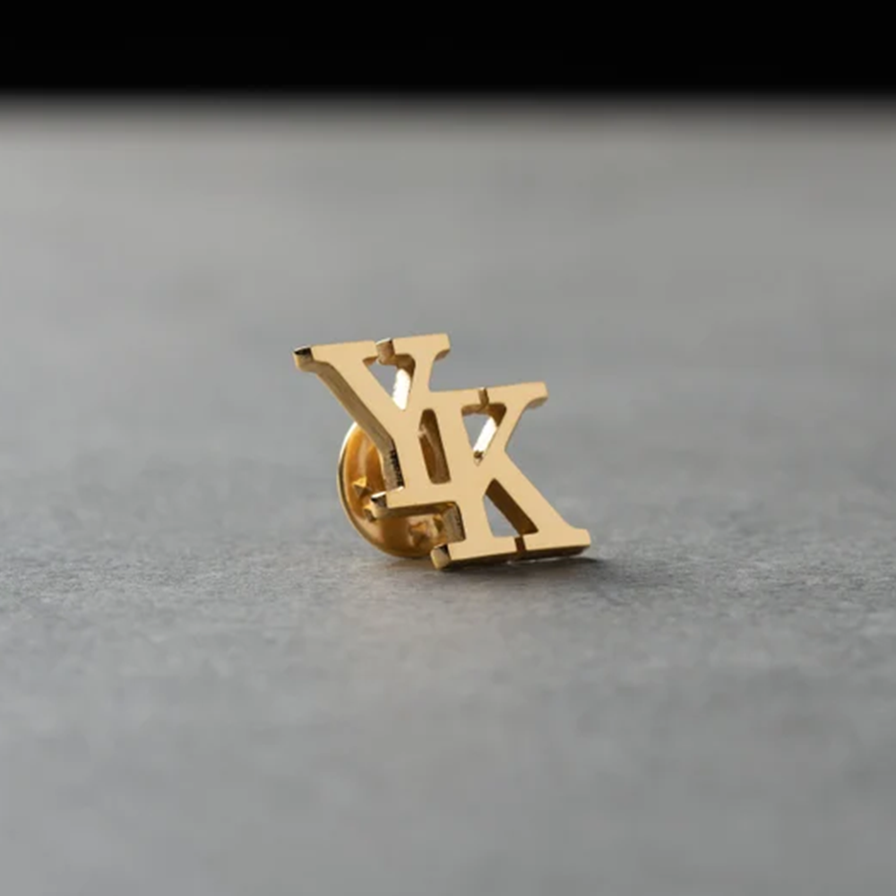 Custom Initials Brooch