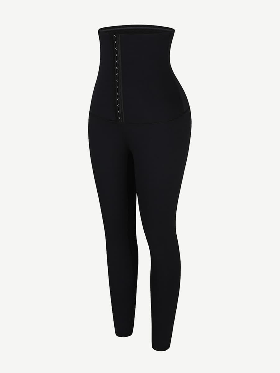 Legging corset double coupe slim (noir)