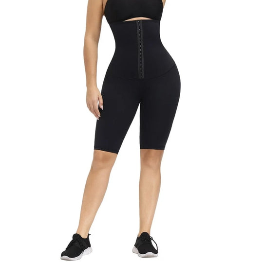 Capris coupe slim double corset haut