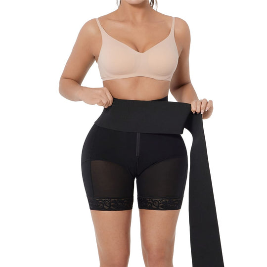 Waist Wrap and Butt Booster Shorts