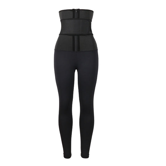 Waist Trainer Leggings - Single Belt