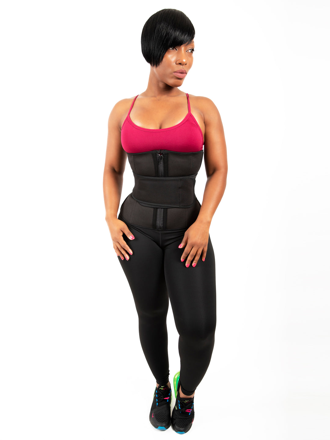 Waist Trainer Leggings - Single Belt