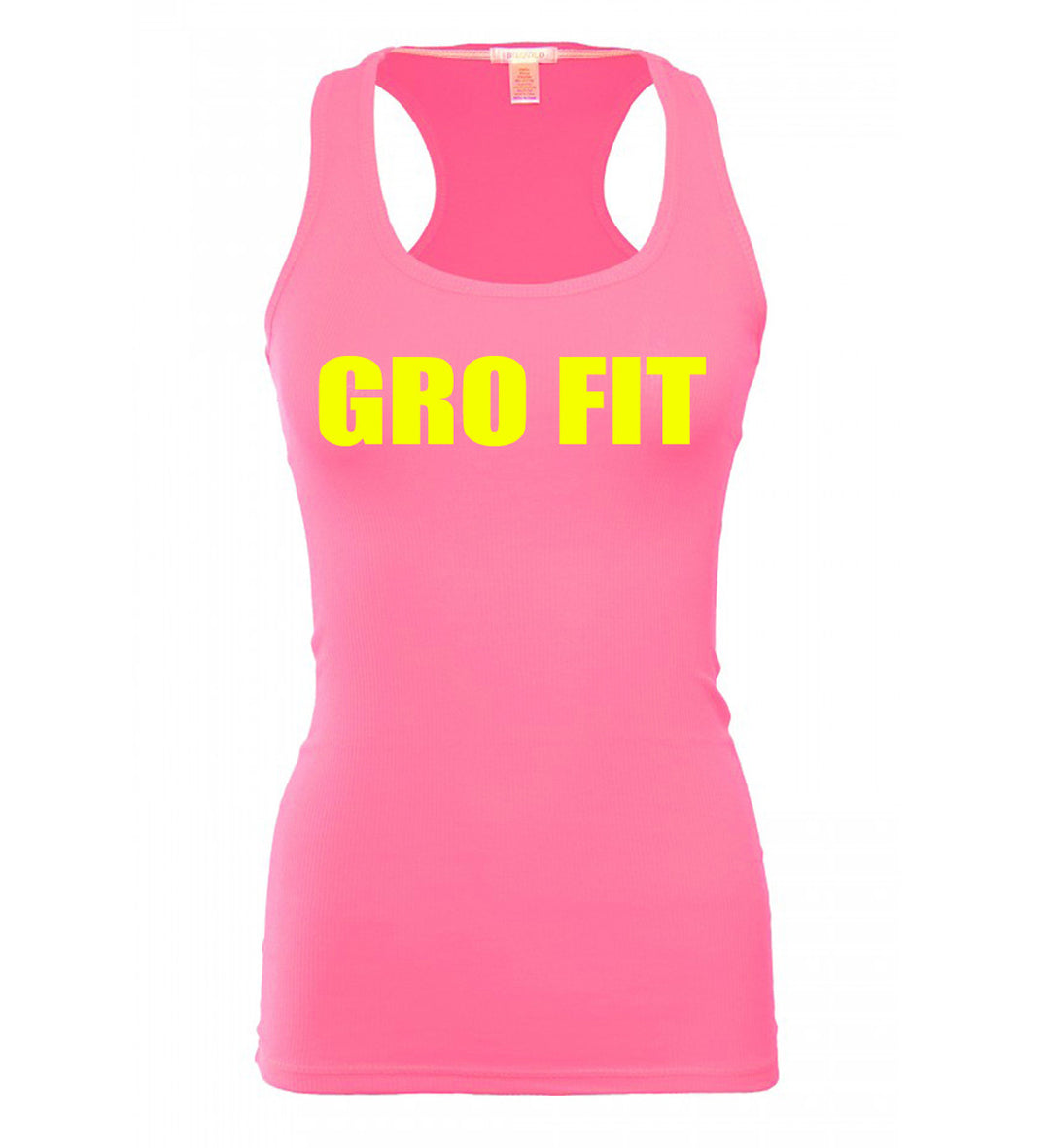 Camiseta sin mangas acanalada GRo Fit